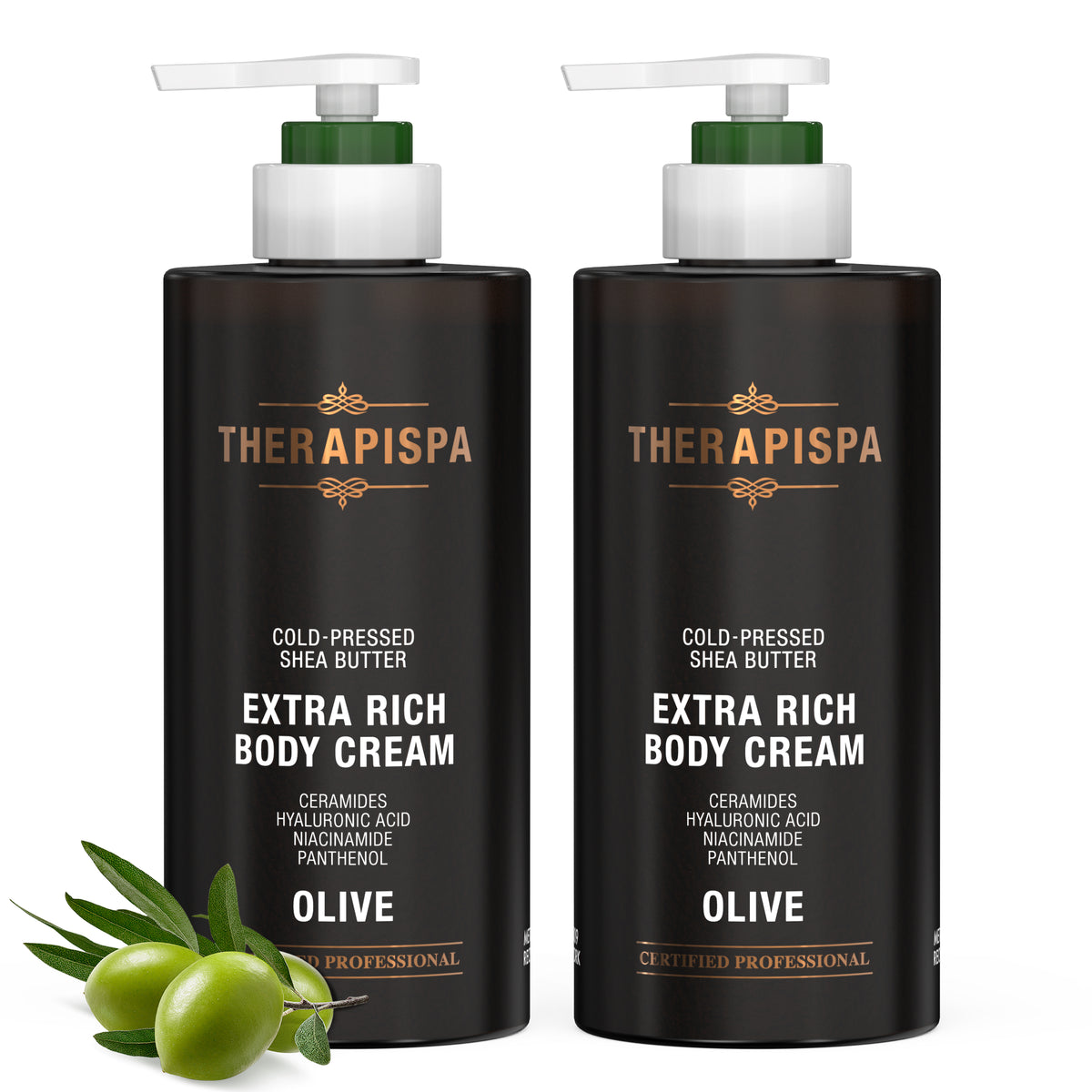 Extra Rich Body Cream / Olive / Pack of 2