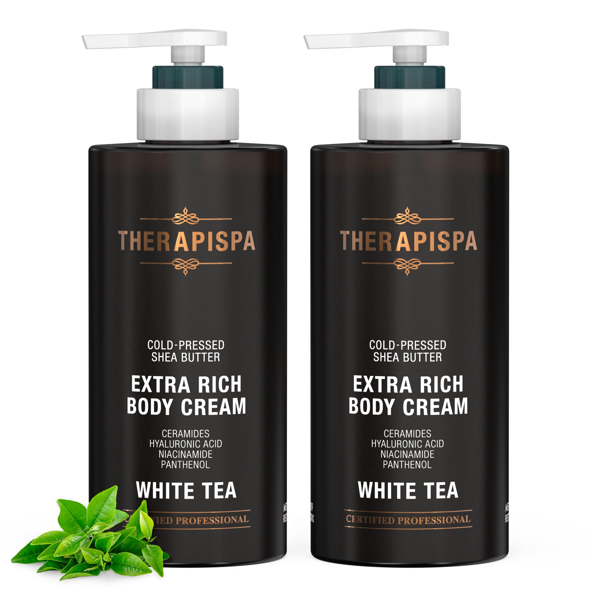 Therapispa Extra Gentle White Tea Hand & Body Lotion, 25.4 oz THERAPISPA