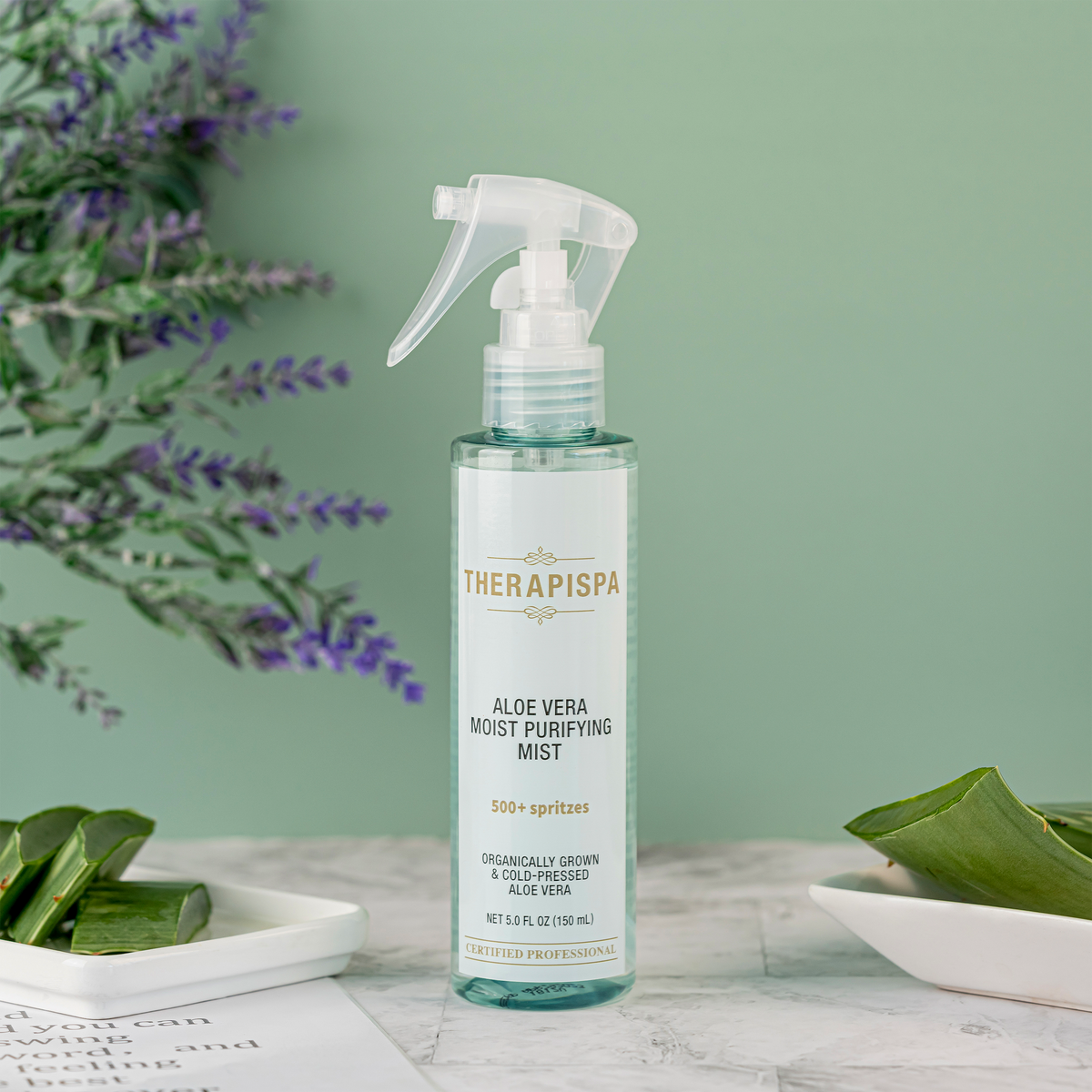 Aloe Vera Moist Purifying Mist - Hand Sanitizer · 62% Alcohol / 3 packs
