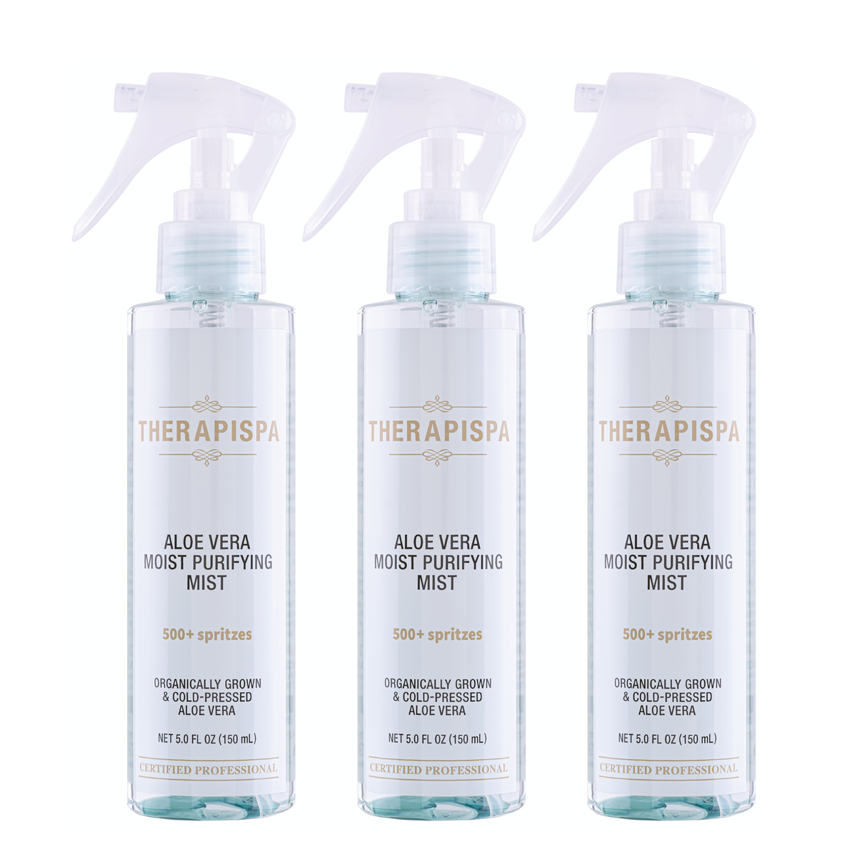 Aloe Vera Moist Purifying Mist - Hand Sanitizer · 62% Alcohol / 3 packs