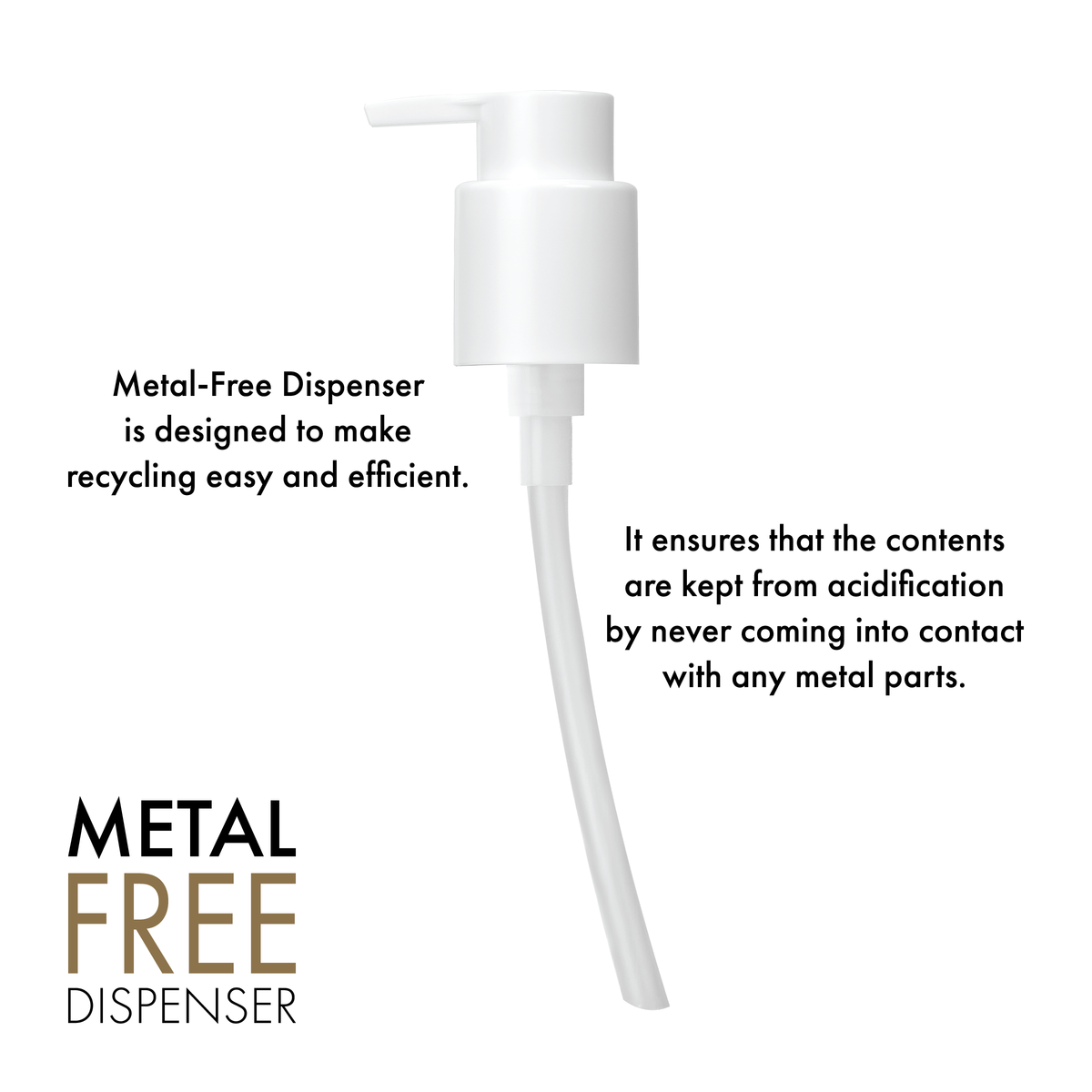 T12 Project Metal-Free Dispenser