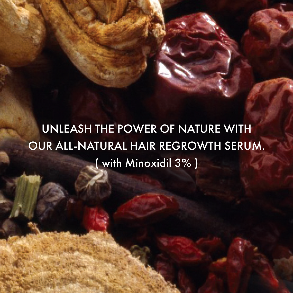 Hair Regrowth Serum M / Herbs &amp; Minoxidil 3%