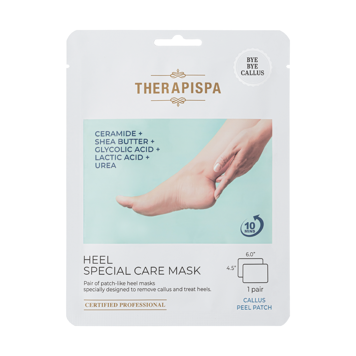 Heel Special Care Mask / Callus Peel Patch (1 Pair)